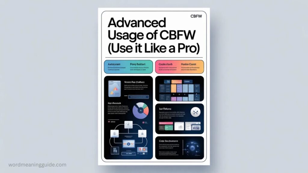 Advanced Usage of CBFW (Use It Like a Pro)