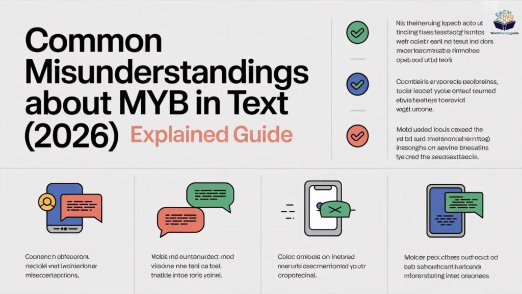 Common Misunderstandings About MYB in Text (2026 Explained Guide)