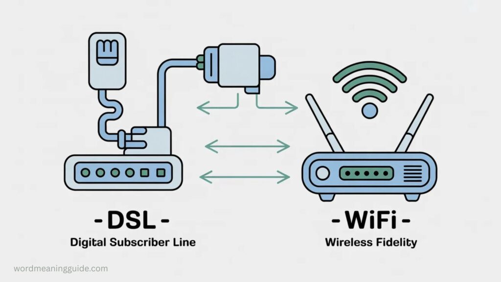 DSL Meaning WiFi