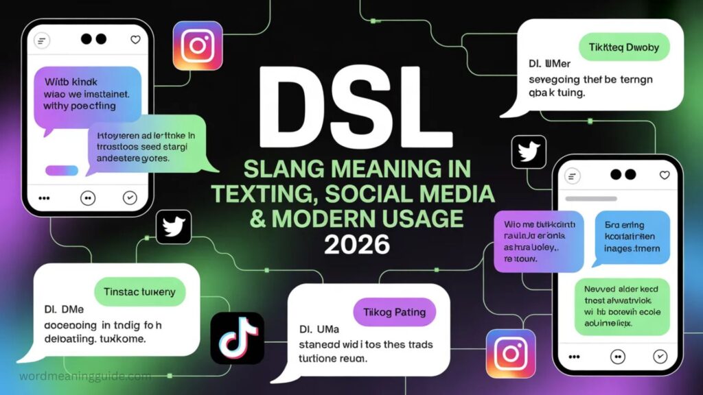 DSL Slang Meaning in Texting, Social Media & Modern Usage 2026