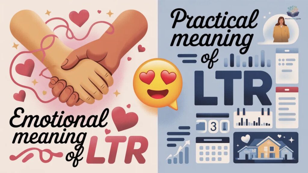 Emotional vs Practical Meaning of LTR 💬