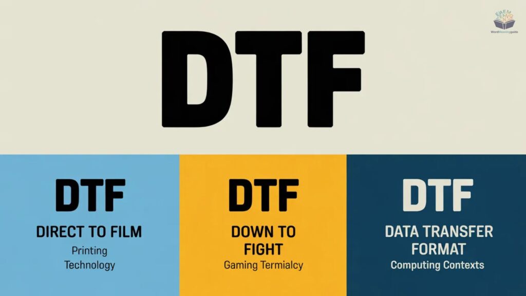 Full Form, Stands For & Simple Meaning of DTF