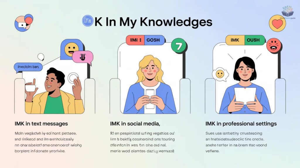 How IMK Is Used in Daily Life