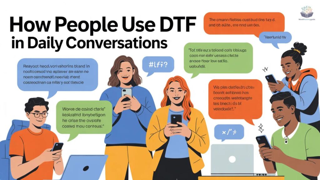 How People Use DTF in Daily Conversations