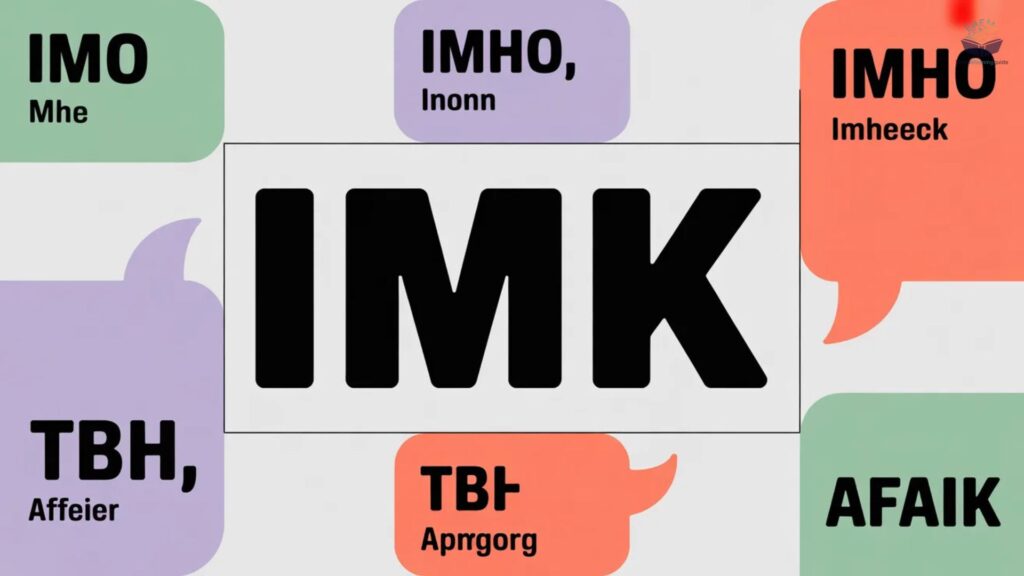 IMK vs Similar Texting Acronyms
