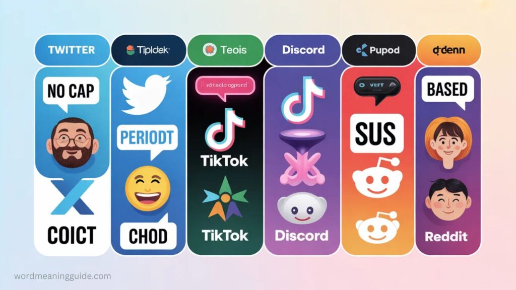 Internet Slang Across Different Platforms