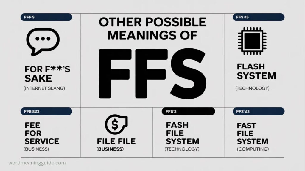 Other Possible Meanings of FFS