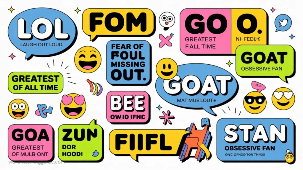 Popular Internet Slang Meanings