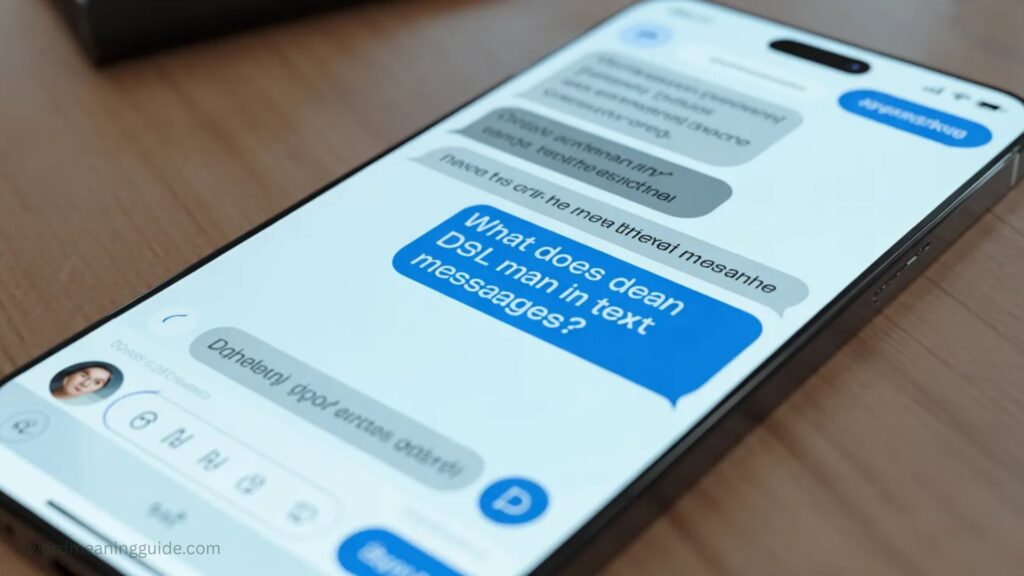 What Does DSL Mean in Text Messages