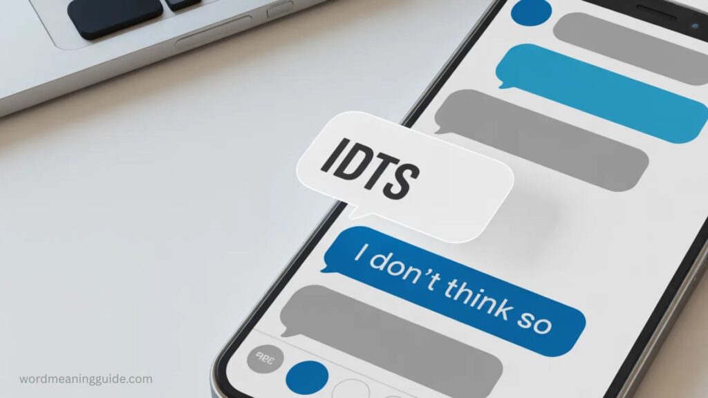 What Does IDTS Mean on Social Media