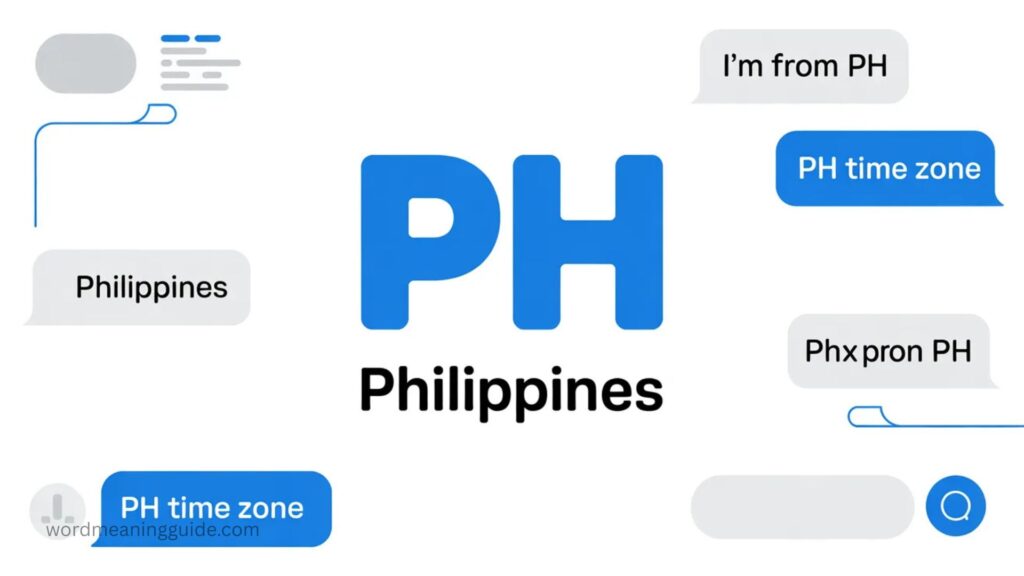 What Does “PH” Mean in Text