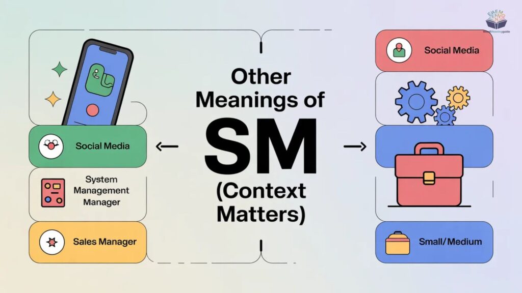 🌐 Other Meanings of SM (Context Matters)