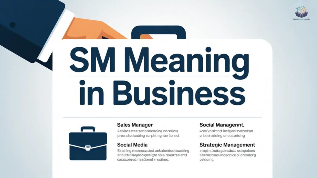 💼 SM Meaning in Business