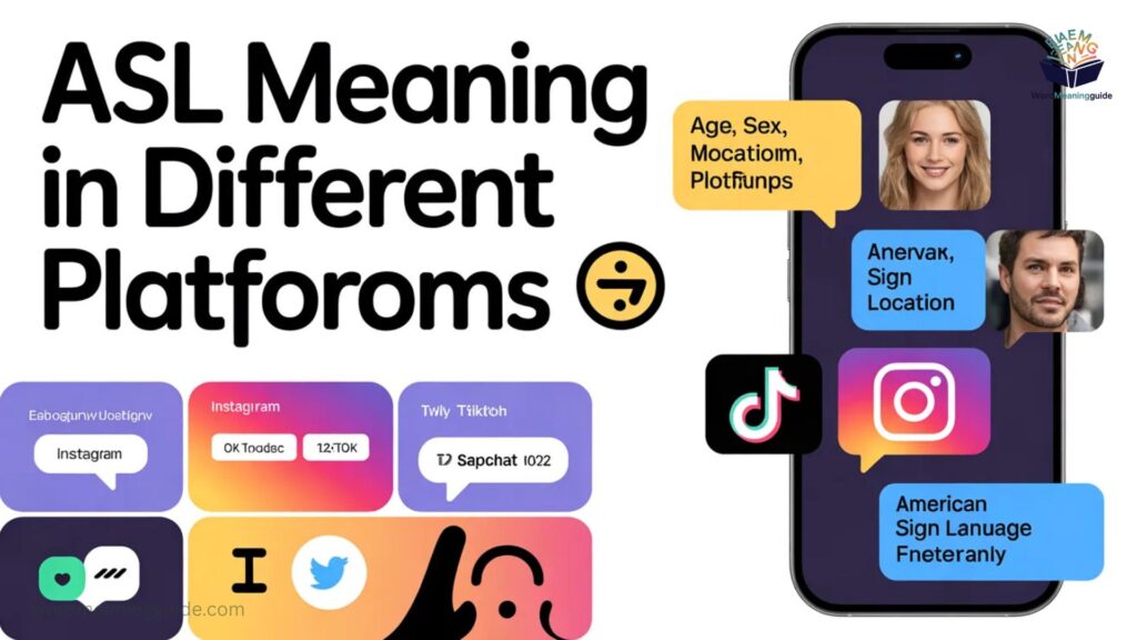 ASL Meaning in Different Platforms 📲