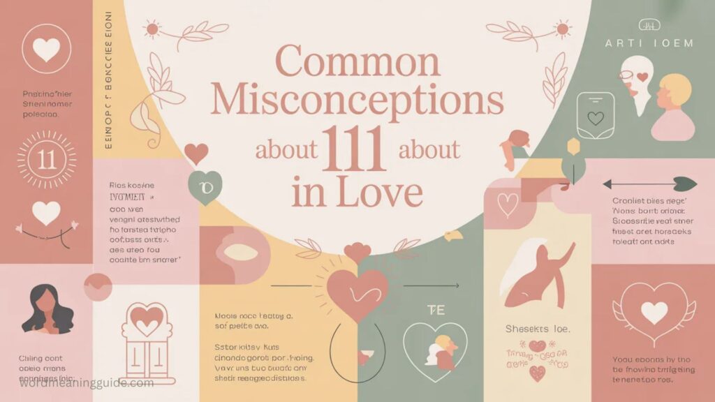 Common Misconceptions About 111 in Love