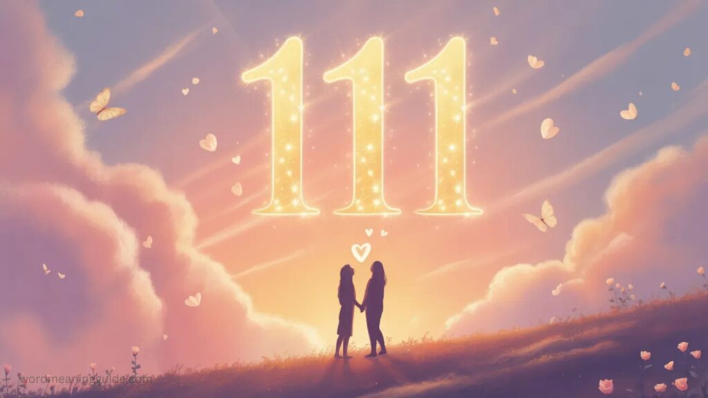 Core Meaning of 111 in Love (Easy Explanation)