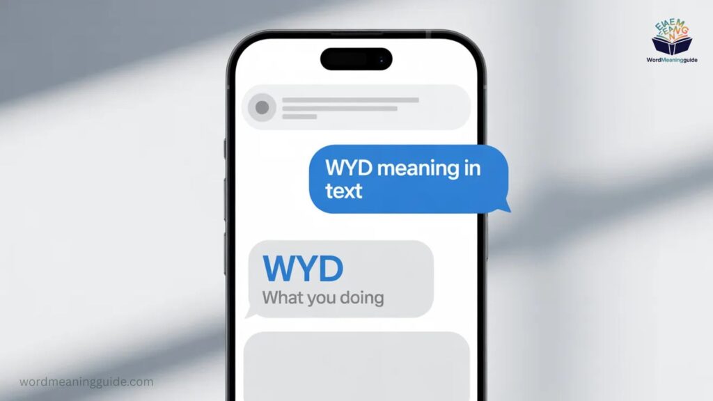 How to Respond When Someone Says wyd meaning in text