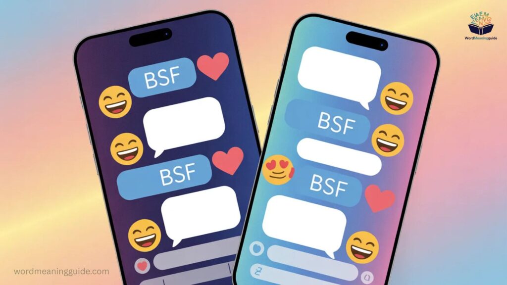 Meaning 1 BSF as Best Friend in Chat and Social Media