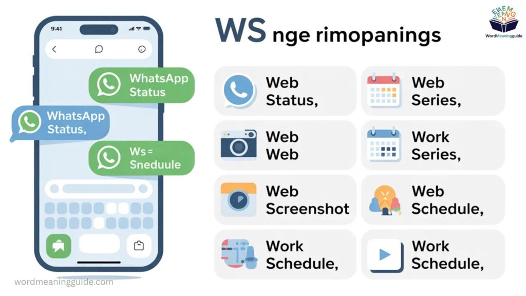 WS Meaning in Text – How It Is Used