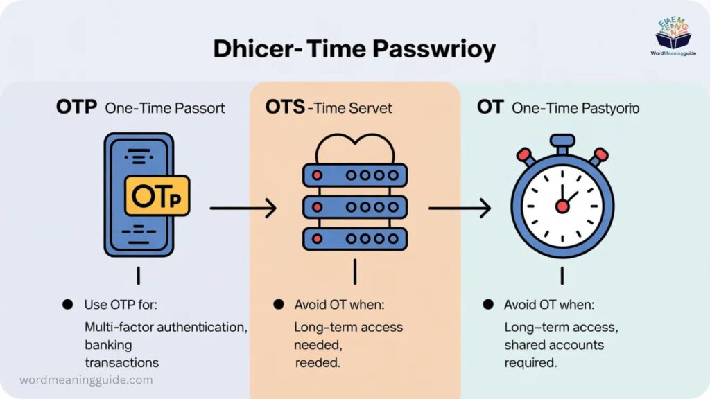 When to Use and When Not to Use OTP OTS OT