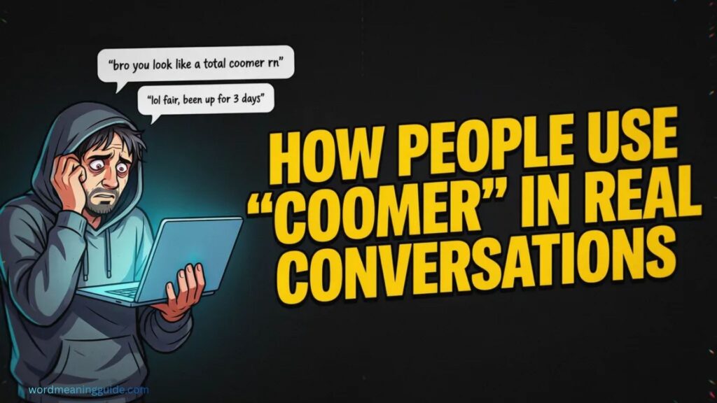 How People Use Coomer in Real Conversations