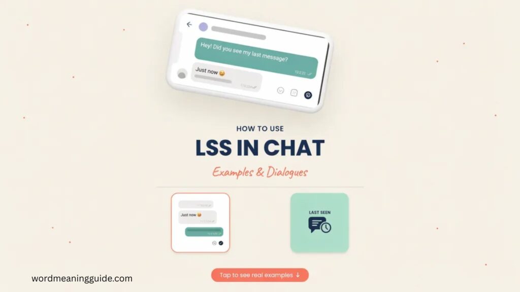How to Use LSS in Chat Examples and Dialogues
