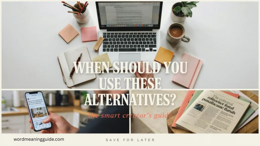 When Should You Use These Alternatives (3)