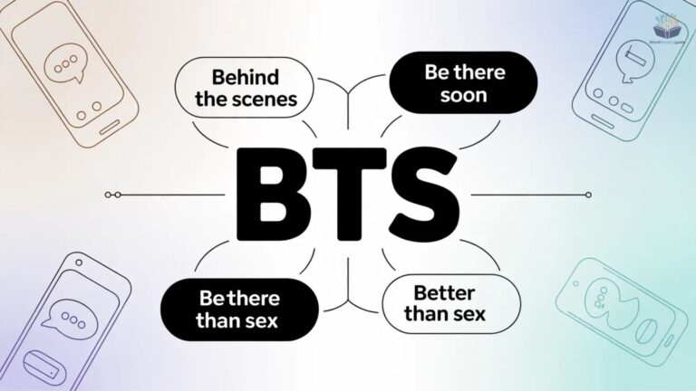 BTS Meaning in Text