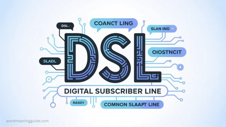 DSL Slang Meaning