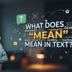 Emphasize Mean in Text