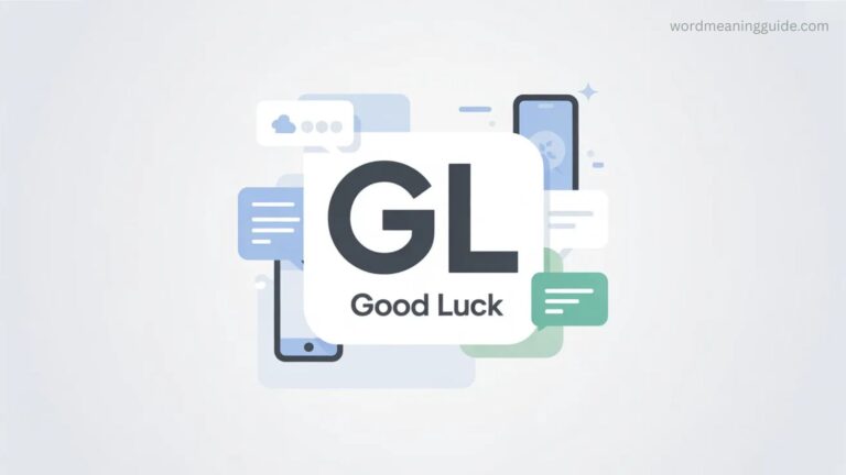 GL Meaning in Text