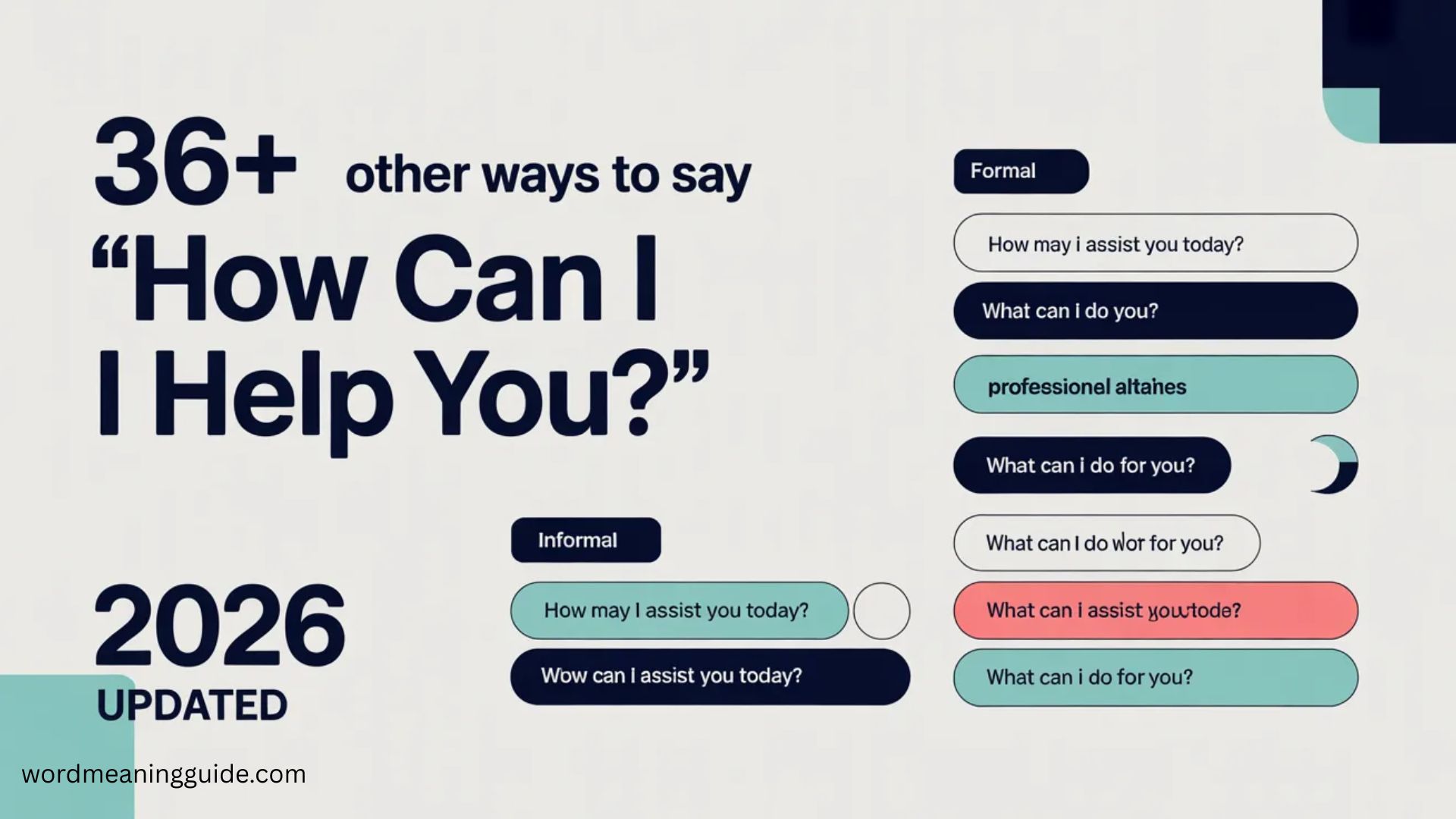 36+ Other Ways to Say “How Can I Help You” (Formal, Informal & Professional Alternatives 2026 updated)