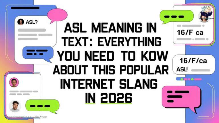ASL Meaning in Text Everything You Need to Know About This Popular Internet Slang In 2026
