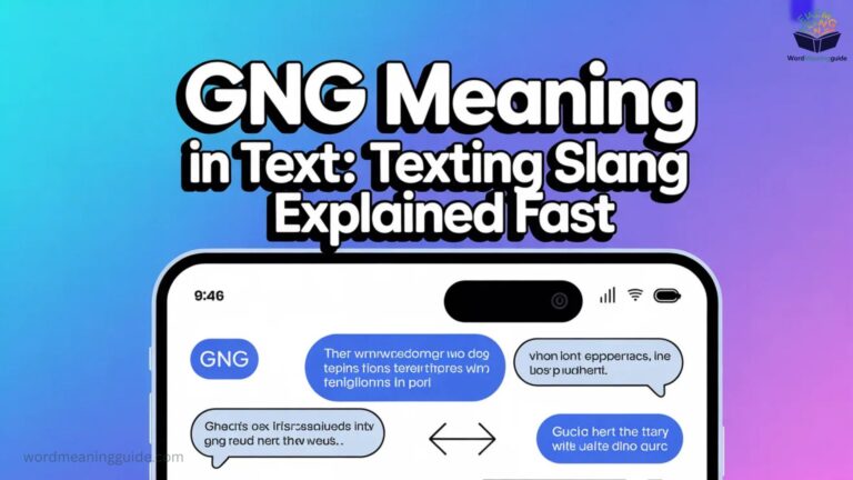 GNG Meaning in Text (2026) Texting Slang Explained Fast In 