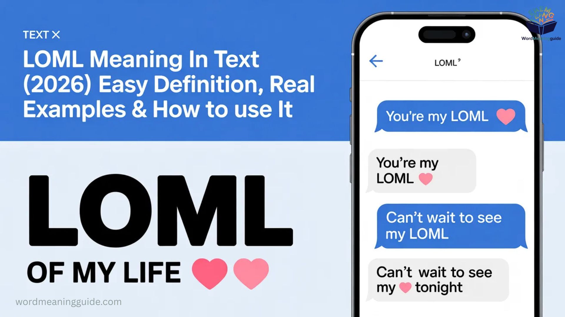 LOML Meaning in Text (2026) Easy Definition, Real Examples & How to Use It 