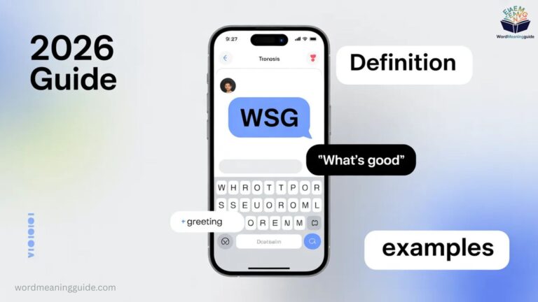 WSG Meaning in Text (2026) Definition, Examples & How to Use It