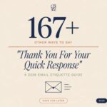 167+Other Ways to Say “Thank You for Your Quick Response” In 2026