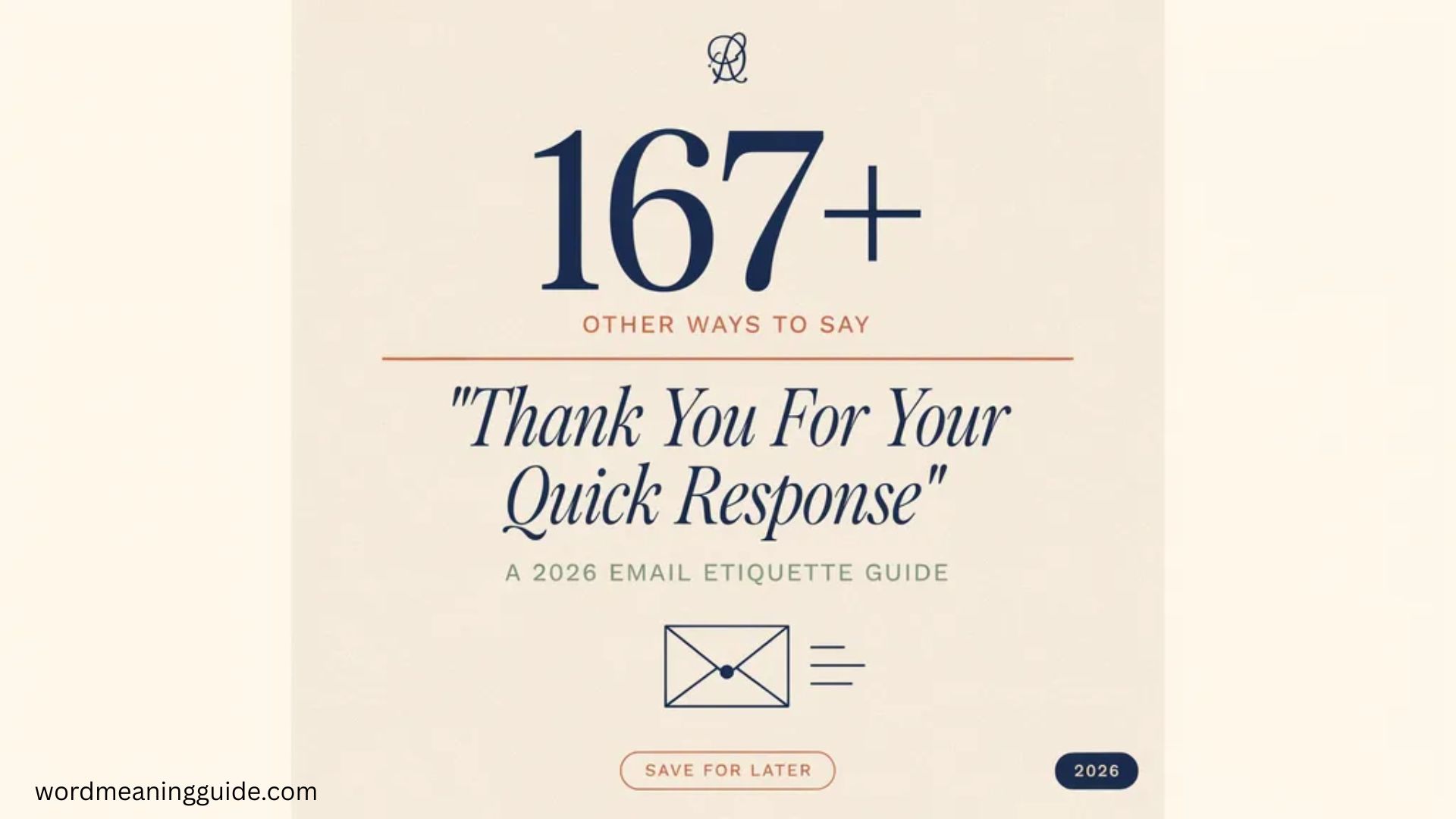 167+Other Ways to Say “Thank You for Your Quick Response” In 2026