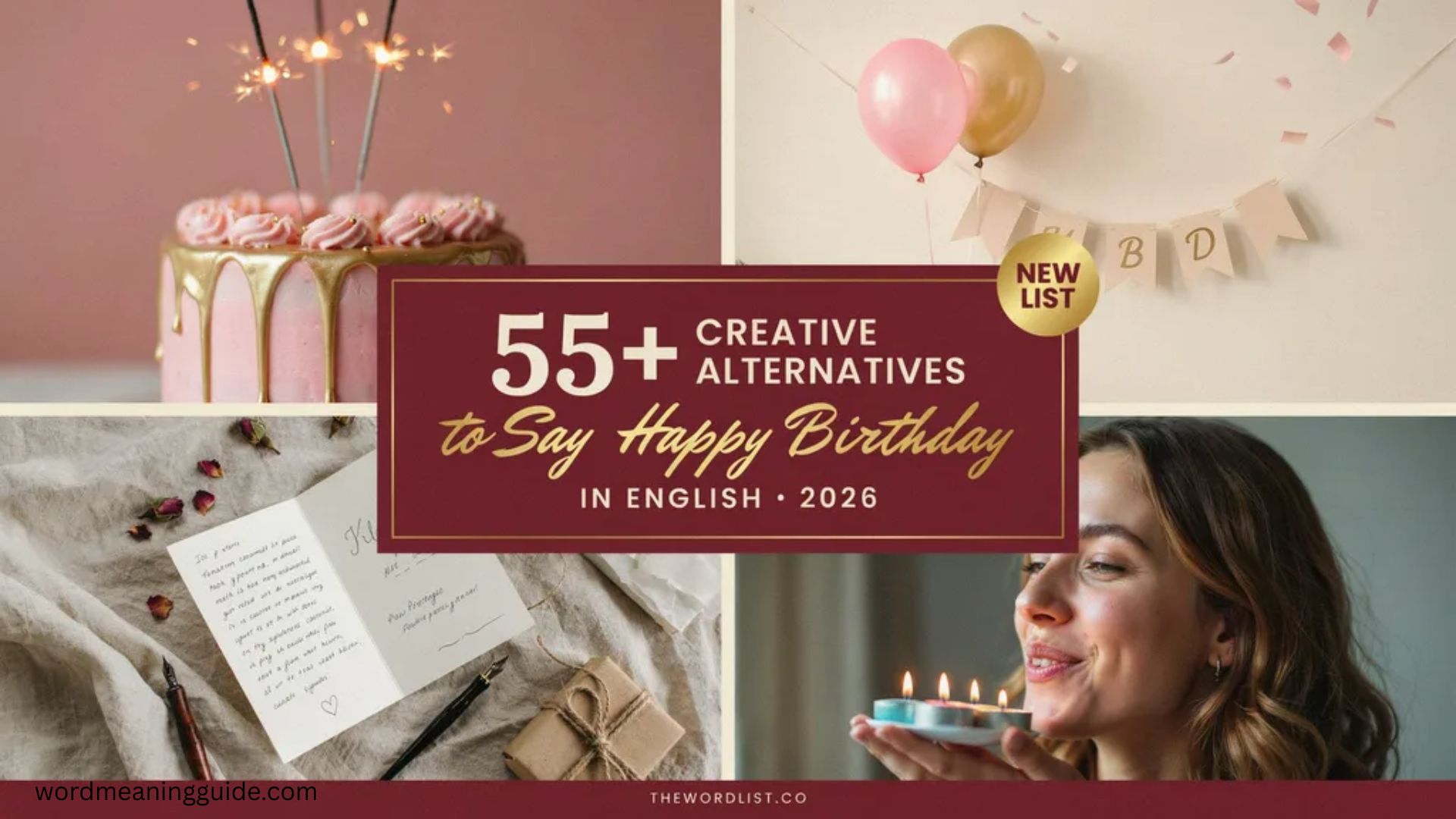55+ Creative Alternatives to Say Happy Birthday in English In 2026