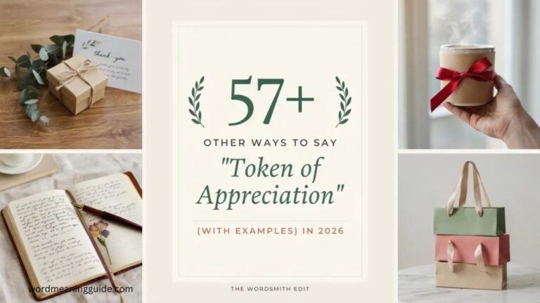 57+ Other Ways to Say “Token of Appreciation” (With Examples) In 2026