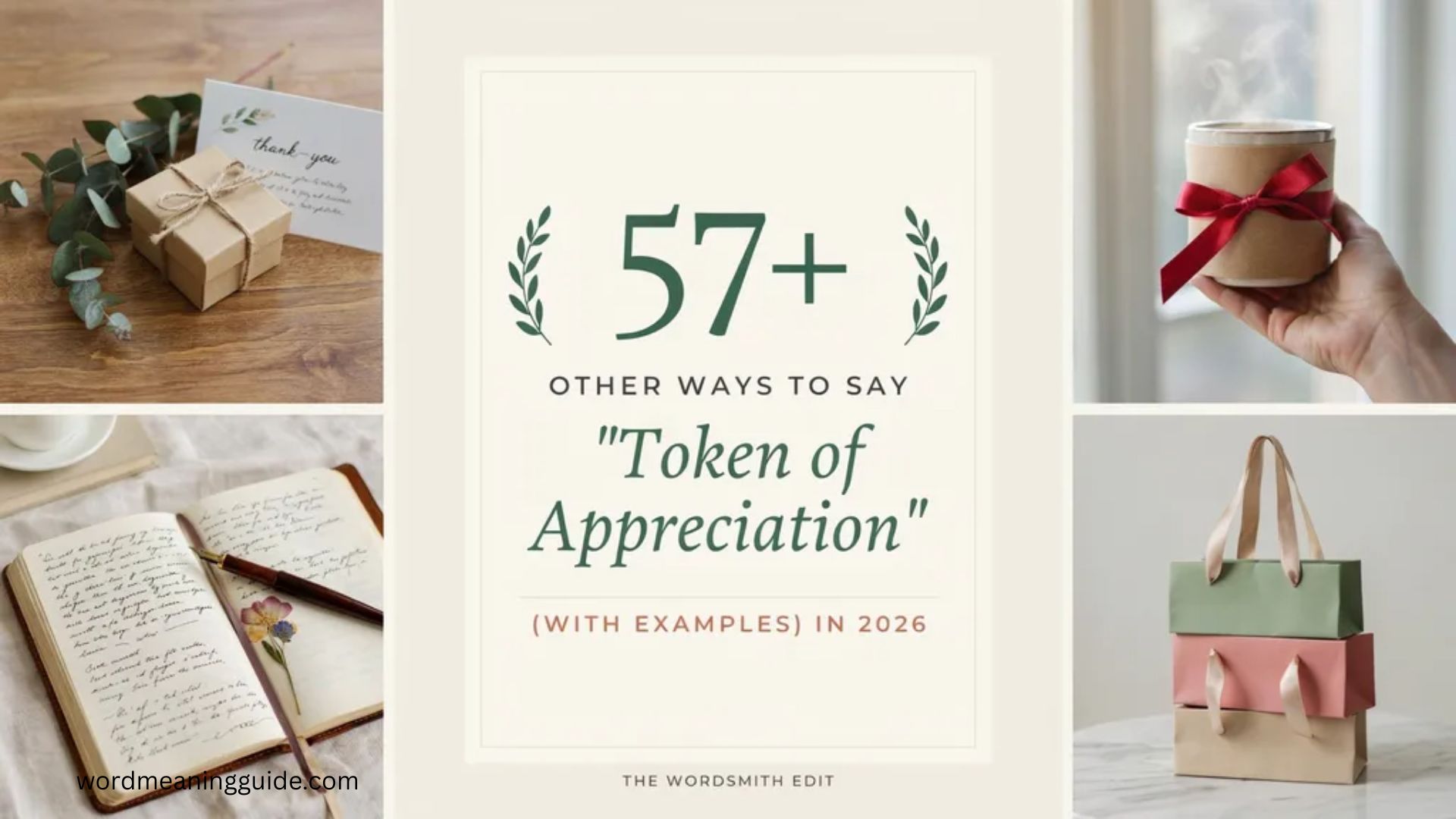 57+ Other Ways to Say “Token of Appreciation” (With Examples) In 2026
