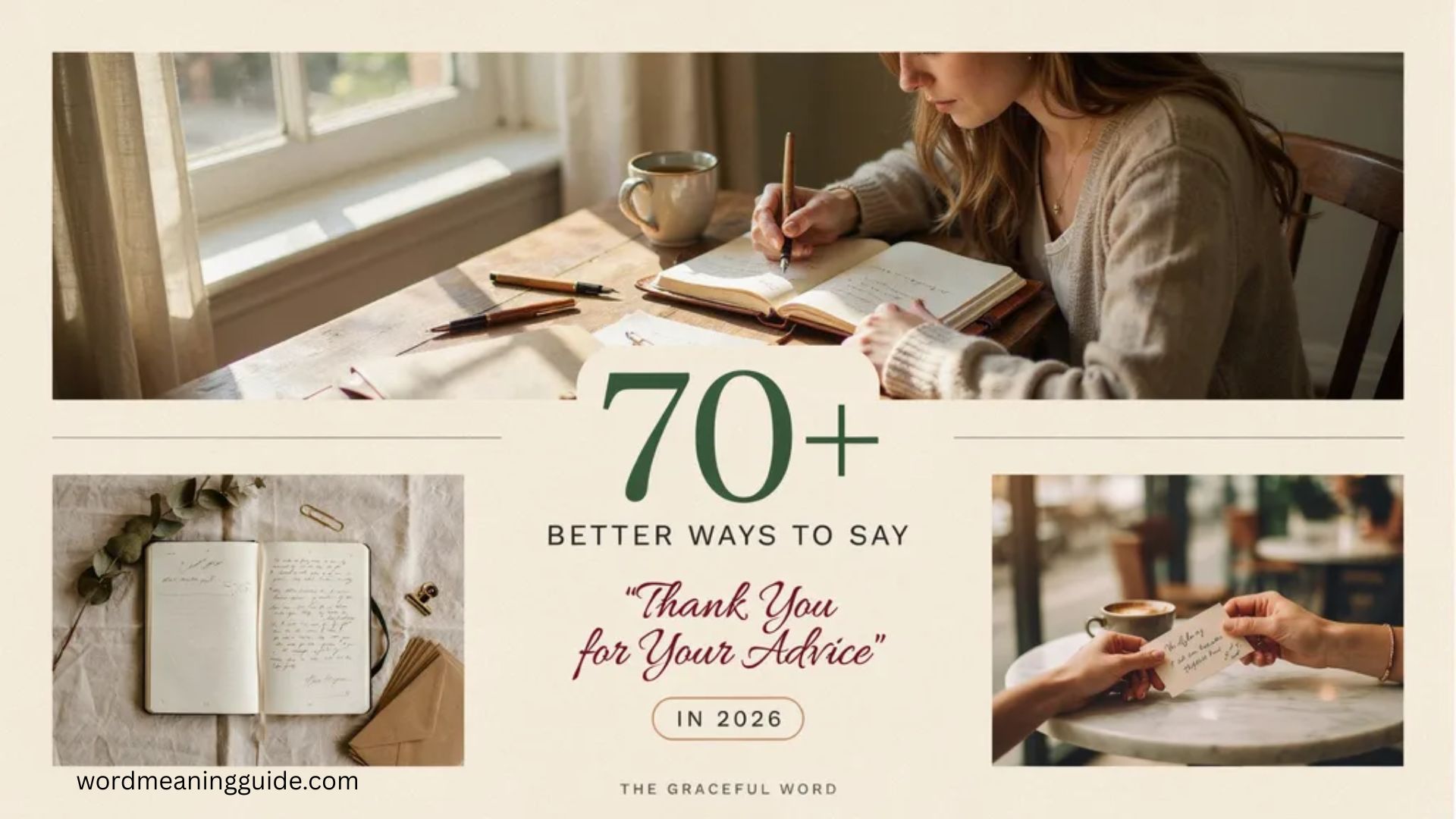 70+ Better Ways to Say “Thank You for Your Advice” In 2026