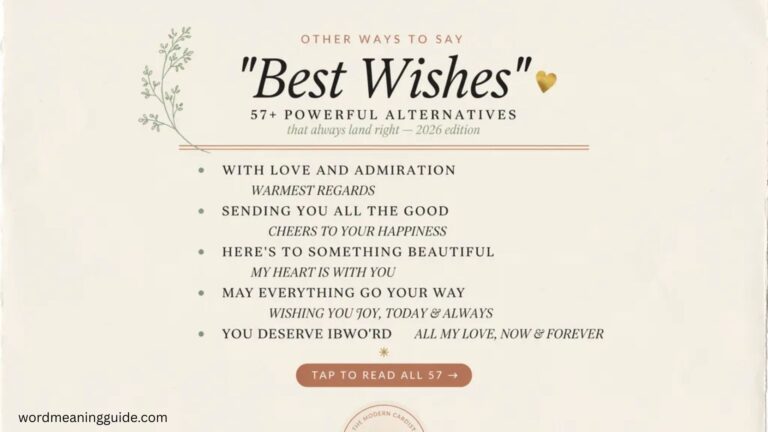 Other Ways to Say Best Wishes 57+ Powerful Alternatives That Always Land Right In 2026