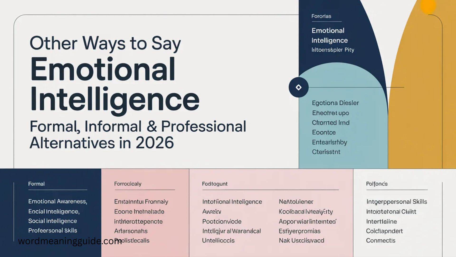Other Ways to Say Emotional Intelligence Formal, Informal & Professional Alternatives In 2026