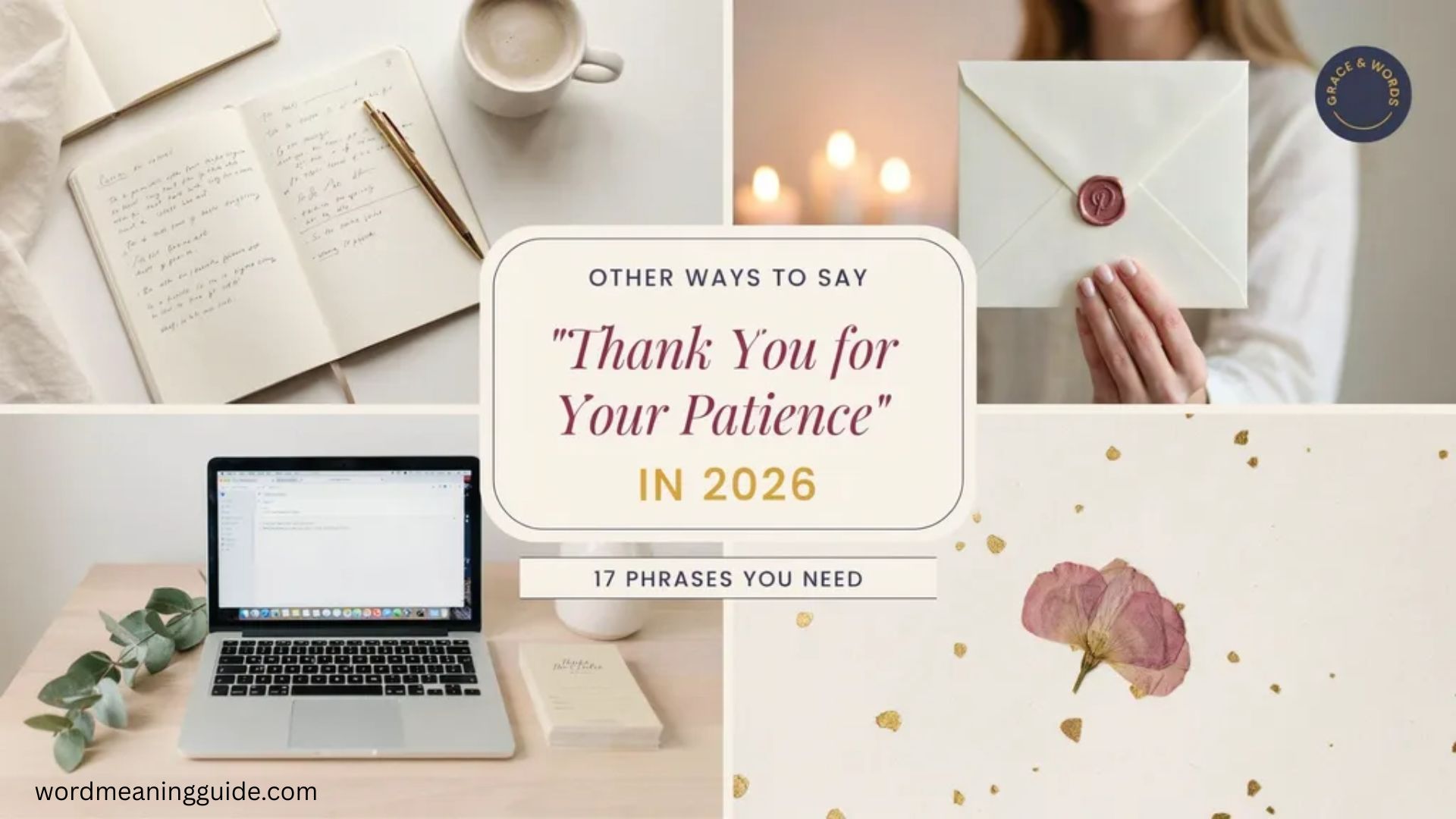 Other Ways to Say “Thank You for Your Patience” In 2026