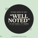 Other Ways to Say Well Noted in an Email at Work In 2026